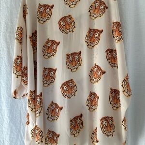 Adrienne Clothing Tiger Top